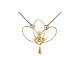 Necklace "Gatsby" - Lotus